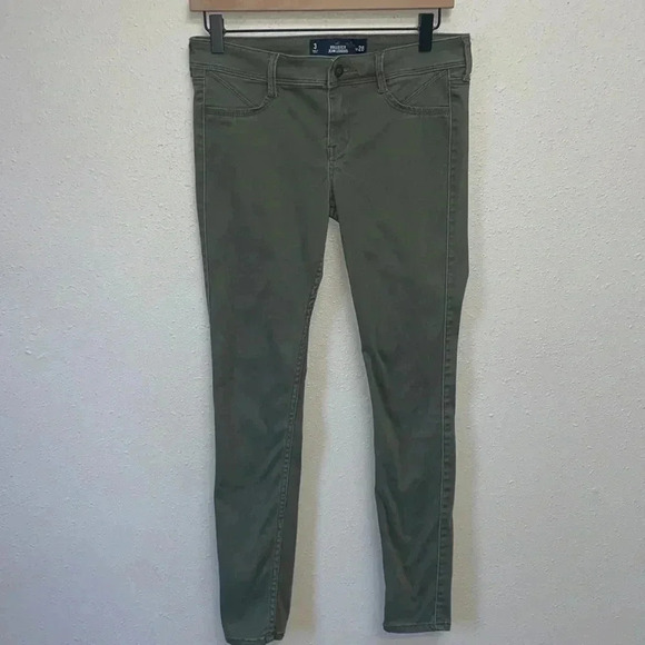 HOLLISTER Women’s Olive Jean Leggings - Picture 1 of 8